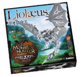 【現貨精選】#日本製 Monster Hunter Liolaeus 3D立體金屬鋁片模型